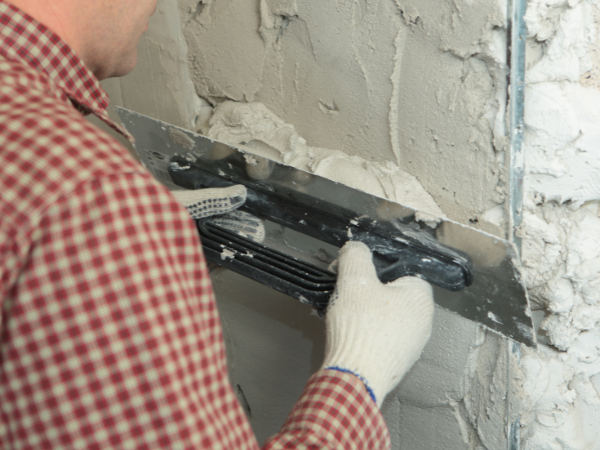 Plaster work